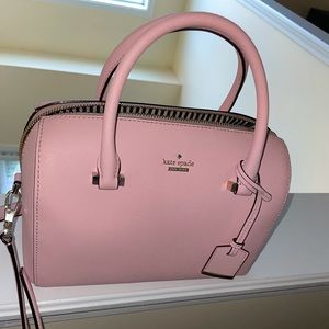 Kate Spade Pink Mini Duffle Bag